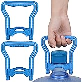 Deftomo 2 Pack 5 Gallon Water Bottle Handle, Ergonomic Non-Slip Heavy Duty Water Jug Carrier Handle