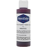 Americolor Soft Gel Paste Food Color, 4.5-Ounce, Orange