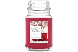 Yankee Candle Christmas Magic, Christmas Scented Candle, 22oz Large Jar with up to 150 Hour Burn Time, Giftable, Holidays