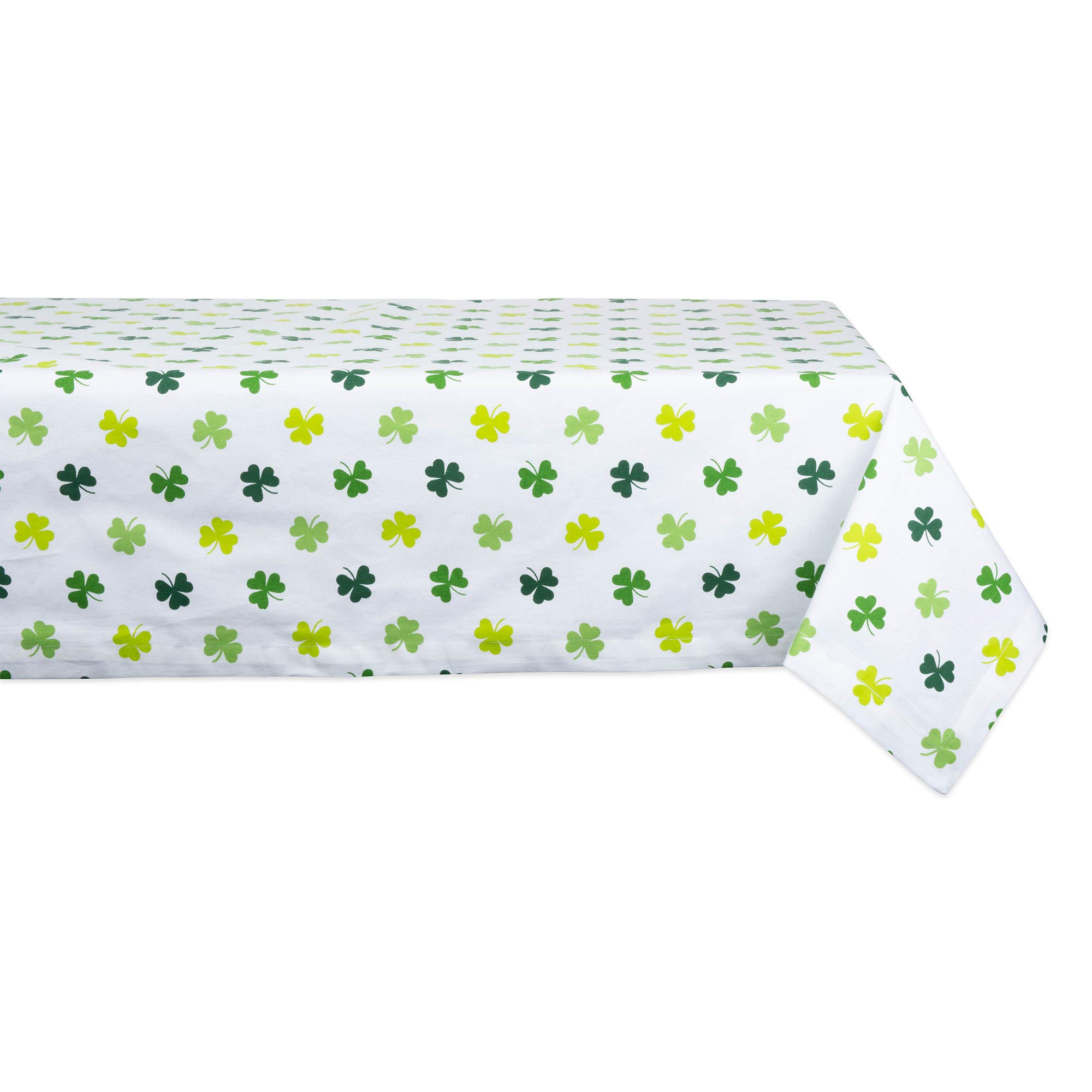 DII St. Patrick's Day Collection Tabletop, Tablecloth, 60x84, Shamrock Shake