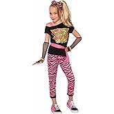 Forum Novelties Child's 80s Wild Child Costume, As Shown, Large