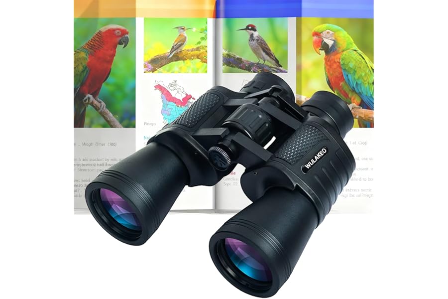 30x50 High Powered Binoculars for Adults, Waterproof Compact Binoculars with Low Light Vision for Bird Watching Hunting Football Games Travel Stargazing Cruise, Christmas Birthday Gifts for Men