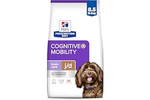 Hill's Prescription Diet Brain Care + j/d Joint Care Chicken Dry Dog Food, 8.5 lb Bag