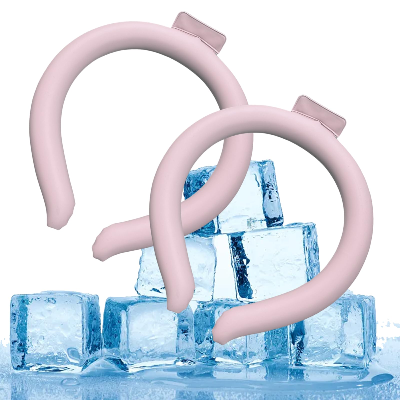 Photo 1 of Neck Cooling Tube, Reusable Wearable Cooling Neck Wraps for Summer Heat (B)