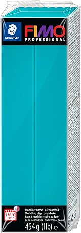 STAEDTLER FIMO Professional Turquoise Polymer Clay 454 g Block