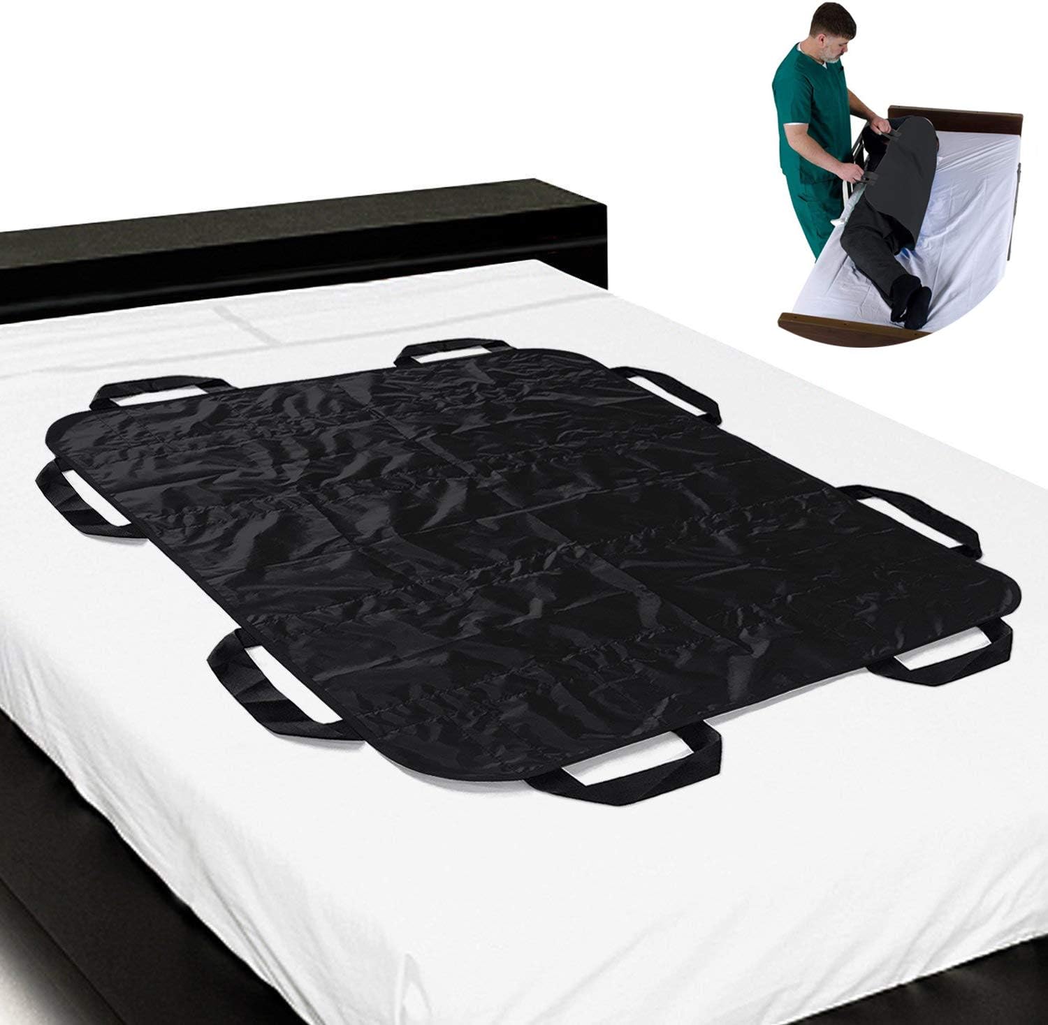 KIKIGOAL Heavy Duty Patient Positioning Sheet for Lifting, Turning and Transfer, Reusable, Washable (CD01)