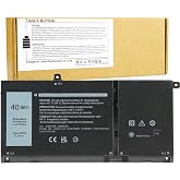 Fancy Buying 40Wh JK6Y6 H5CKD Battery for Dell Latitude 3410 3510 3120 3140 Vostro 5300 5301 5401 5501 Inspiron 5300 5301 5401 5402 5408 5409 5501 5508 5509 5400 5406 7405 7300 7306 7500 7506 2-in-1
