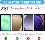XunyLyee 2-Pack Screen Protector for Galaxy Tab A11 Plus/A11+/A9 Plus 11 Inch view 2