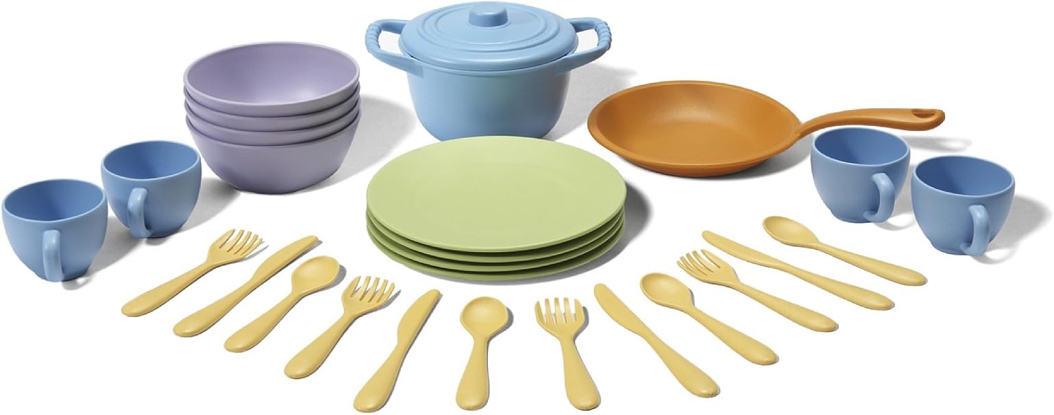 Green Toys Cookware and Dining Set 
