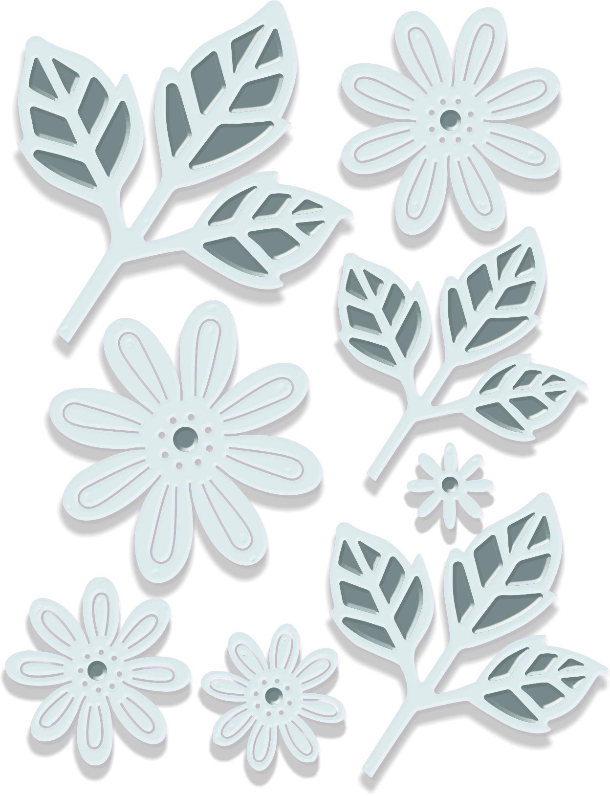 Sweet Dixie Cutting Die, Metal, Grey, Medium