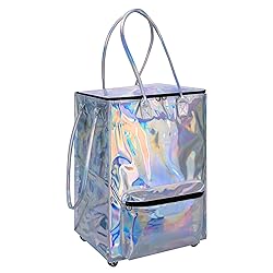 StorageWorks Grocery Cart on Wheels, Zipper Closure