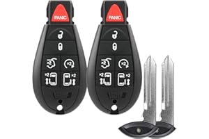 NPAUTO Keyless Remote Smart Key Fob Replacement for Chrysler Town and Country 2008-2016, Dodge Grand Caravan 2008-2020, M3N5W