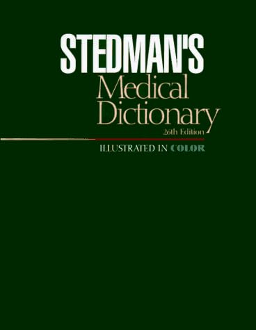 Stedman's Medical Dictionary: Stedman's: 9780781733908: Amazon.com
