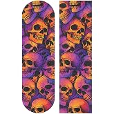 Skull Puttern Skateboard Grip Tape Sheet Scooter Deck Sand Paper 9