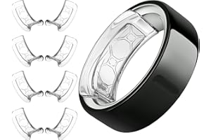 YWXTW [Invisible Grips for Oura Ring Size Adjuster, Waterproof Adhesive Guard Compatible with Samsung/Ultrahuman Ring, Thinner Sizers for Smart Ring, 8 Pack