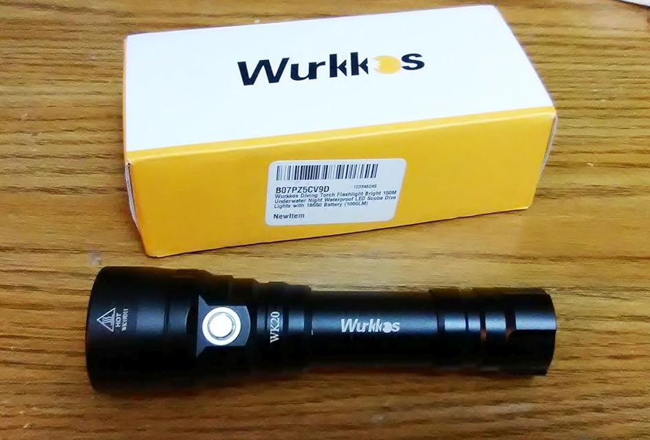[review] Wurkkos WK20 diving light [and for the WK20S as well] Diving