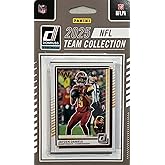 Washington Commanders 2025 Donruss Factory Sealed Team Set Featuring Jayden Daniels, Brian Robinson and Deebo Samuel with Rated Rookie cards of Jaylin Lane and Trey Amos Plus