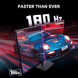 KTC 27 Inch Gaming Monitor 180Hz, Full HD 1920x1080