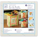 June Tailor Inc Quilt As You Go Shoppers Totes-3pk QAYG Sew/Nbr Utility Shop Tote