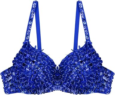 sujetador lentejuelas