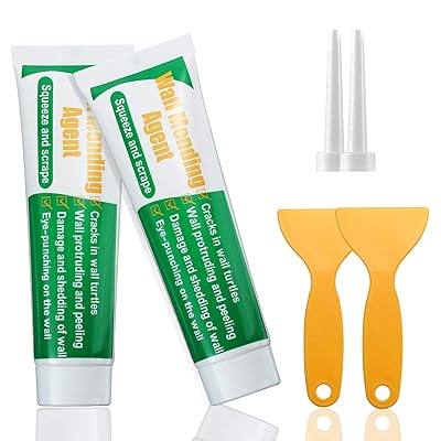 Buy Drywall Patch Liumy 2pcs Wall Mending Agent Quick Easy Hole Filling Solution Wall Wood Plaster Repair Kit For Home Office School Self Adhesive 2 X 100g Father S Day Gift Online In