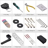 POGOLAB 31Pcs Guitar Maintenance Tool Kit with Carrying Bag view 2