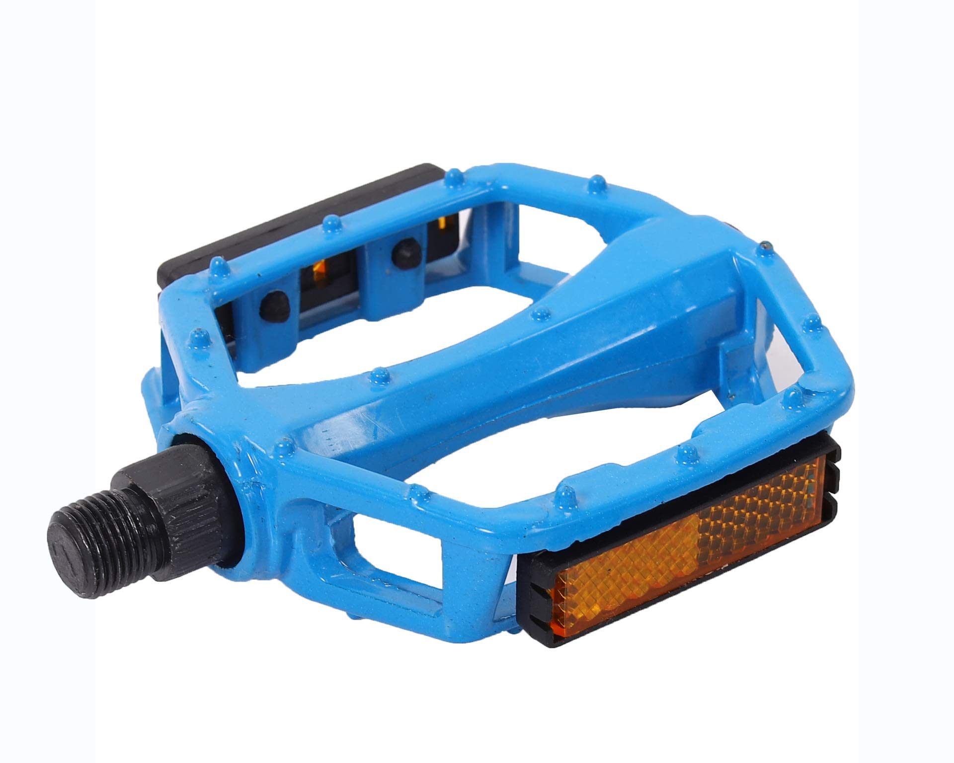 Bicycle Pedals, Cycling Bike Pedals Aluminum Alloy for 9/16 Inch MTB BMX Mountain Bike and Road Bike, Blue