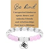 Friendship Bracelets Gift Bestie Bracelet for Women Inspirational Gifts for Friends Friendship Gifts Beaded Bracelet for Best Friend Mother's Day Gift for Bff Bestie Christmas Birthday Presents