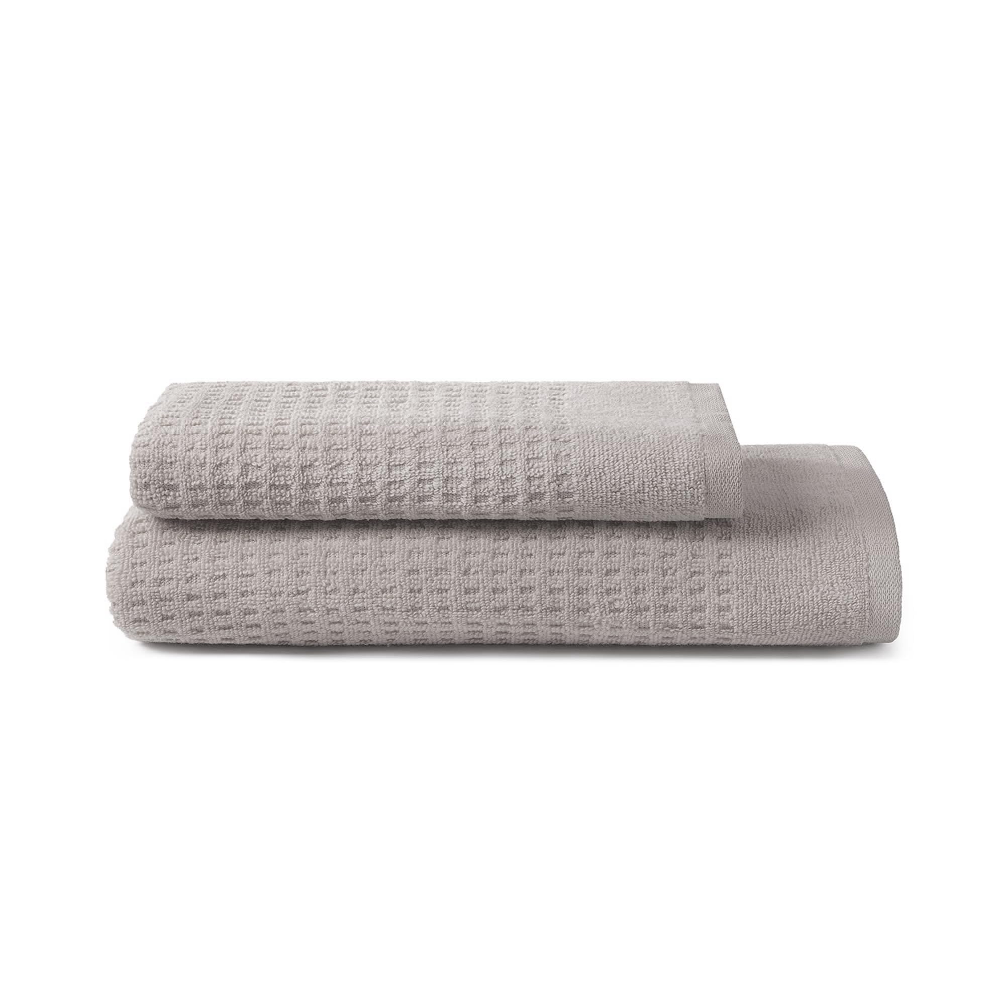 Sweet Home – Bath Towels and Bidet in 100% Pure Cotton Terry Towel, Oeko-Tex Zero Twist Certified Bath Towel Set with Bath Towel 50 x 100 and 40 x 50 cm, Soft and Absorbent Also as Gym Towel