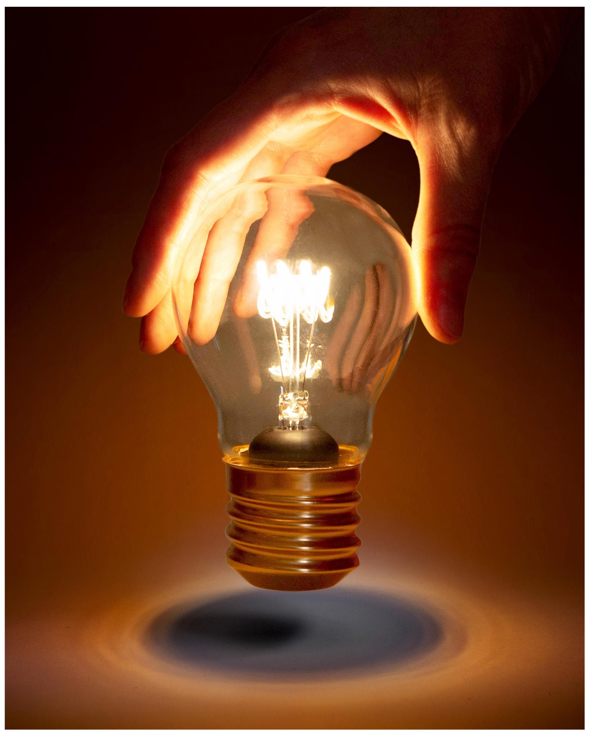 Suck UK Rechargeable Light Bulb | Battery Light Bulb | Wireless Lamp | Cordless Rechargeable Battery | LED Neon Lightbulb | Bedside Lamp | Vintage Edison Bulbs | USB Charging Bedroom Night Lights