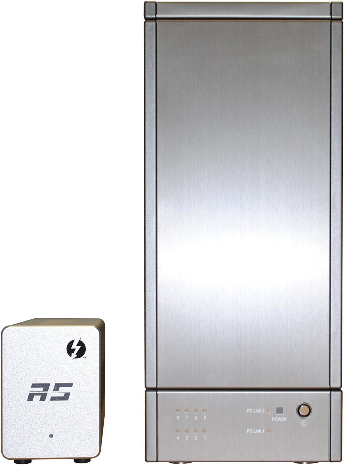 HighPoint RocketStor 6328AS 8-Bay Thunderbolt 2 Hardware RAID Diskless Storage Solution