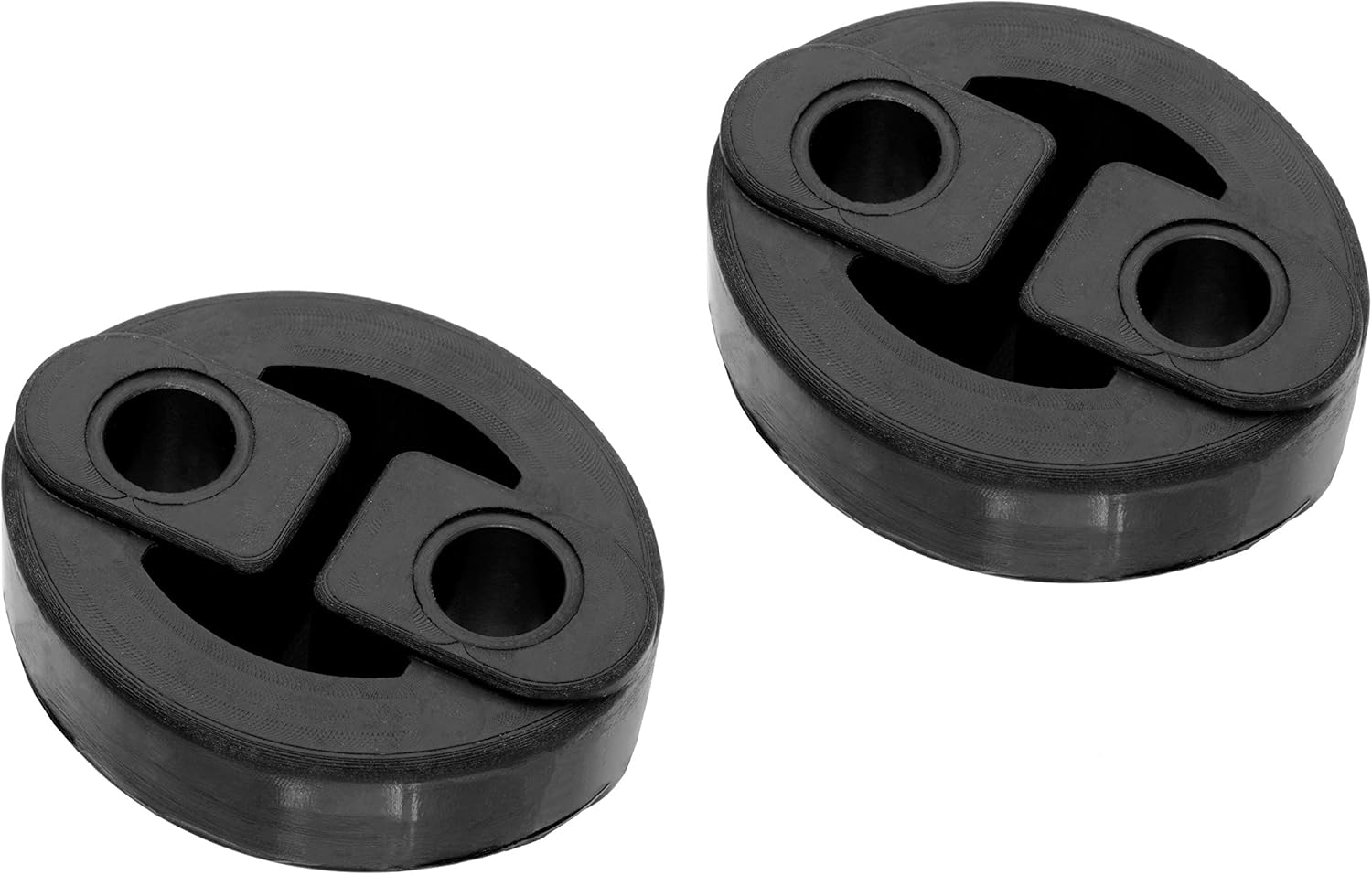 CarXX 2 Hole Exhaust Hanger Bushing Muffler Insulator Shock