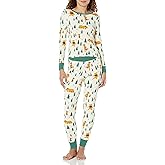 Amazon Essentials Disney | Marvel | Star Wars Women's Snug-Fit Cotton Pajama Sleepwear Sets