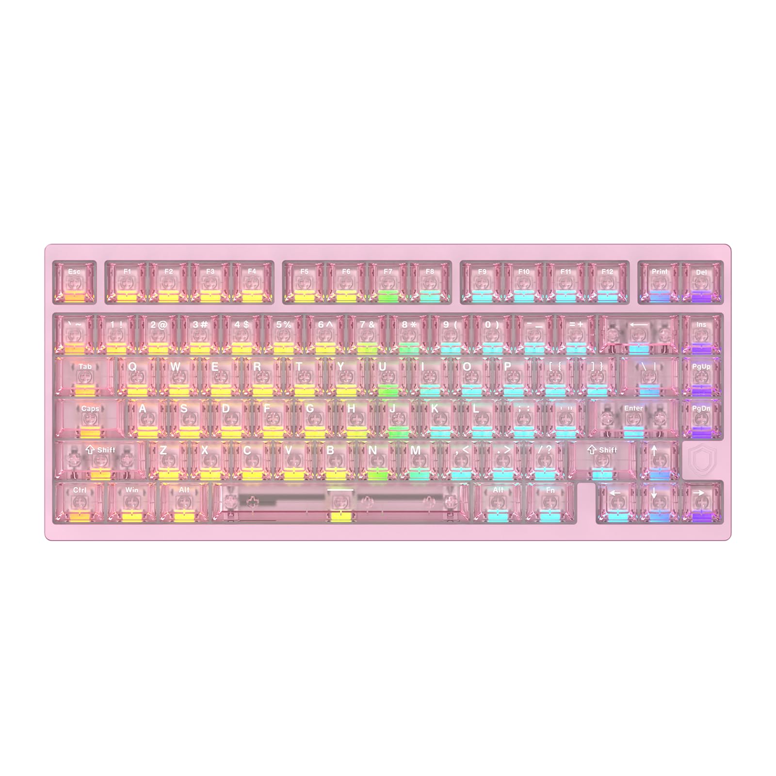 Photo 1 of IROK MG75PRO 81 Keys Wired Magnetic Switch Mechanical Keyboard, Hall Effect, 8KHZ/ARGB/CNC Aluminum, Gasket Structure Gaming Keyboard(Pink)