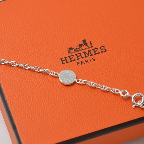 Amazon エルメス シェーヌダンクル ネックレス セリエ 40cm シルバー Hermes 並行輸入品 ネックレス 通販
