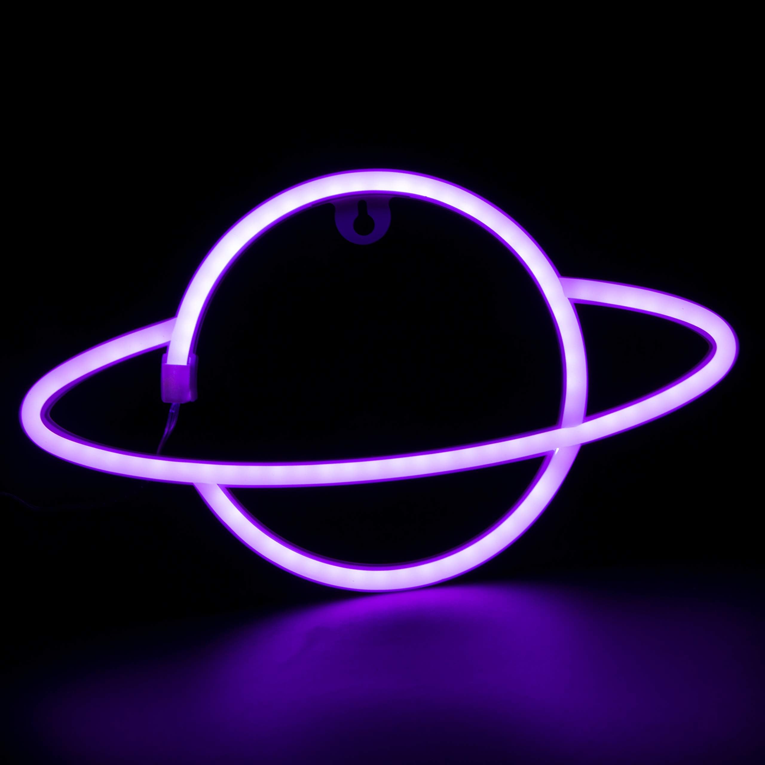Ahirawin Neon Signs Lights for Bedroom Wall Decor Battery & USB Powered  Aesthetic Led Neon Light for Teen Girls Living Room Party Decoration (Purple)