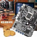 Lodokdre B75 Mining Motherboard 8 Card 12 USB3.0 LGA1155 DDR3 CPU Fan Cable view 5