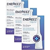 Enemeez Constipation Relief for Adults 0.84 Fl Oz, Docusate Sodium Mini Enema for Effective Constipation Relief, Docusate Formula, 6 Count