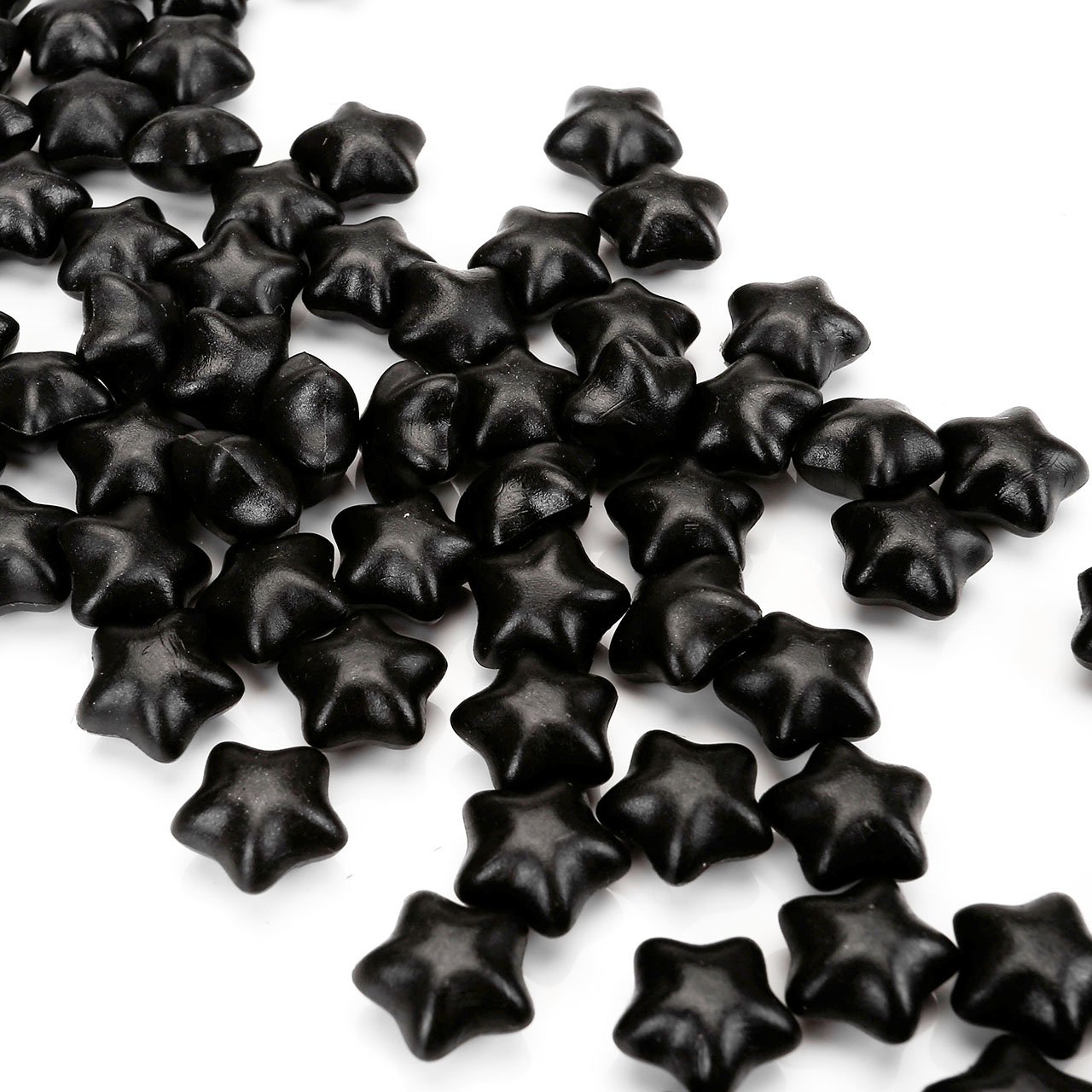 Mogoko Sigillo + Ceralacca in forma di Stella + Cera + Cera Stick Spoon Francobolli Vintage Kit per Lettera Personalizzata Timbri Personali REGALO SET - Nero