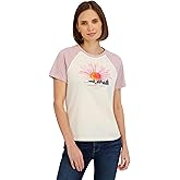 Spyder Womens Floral Adventure Graphic Short Sleeve Tee T-Shirt