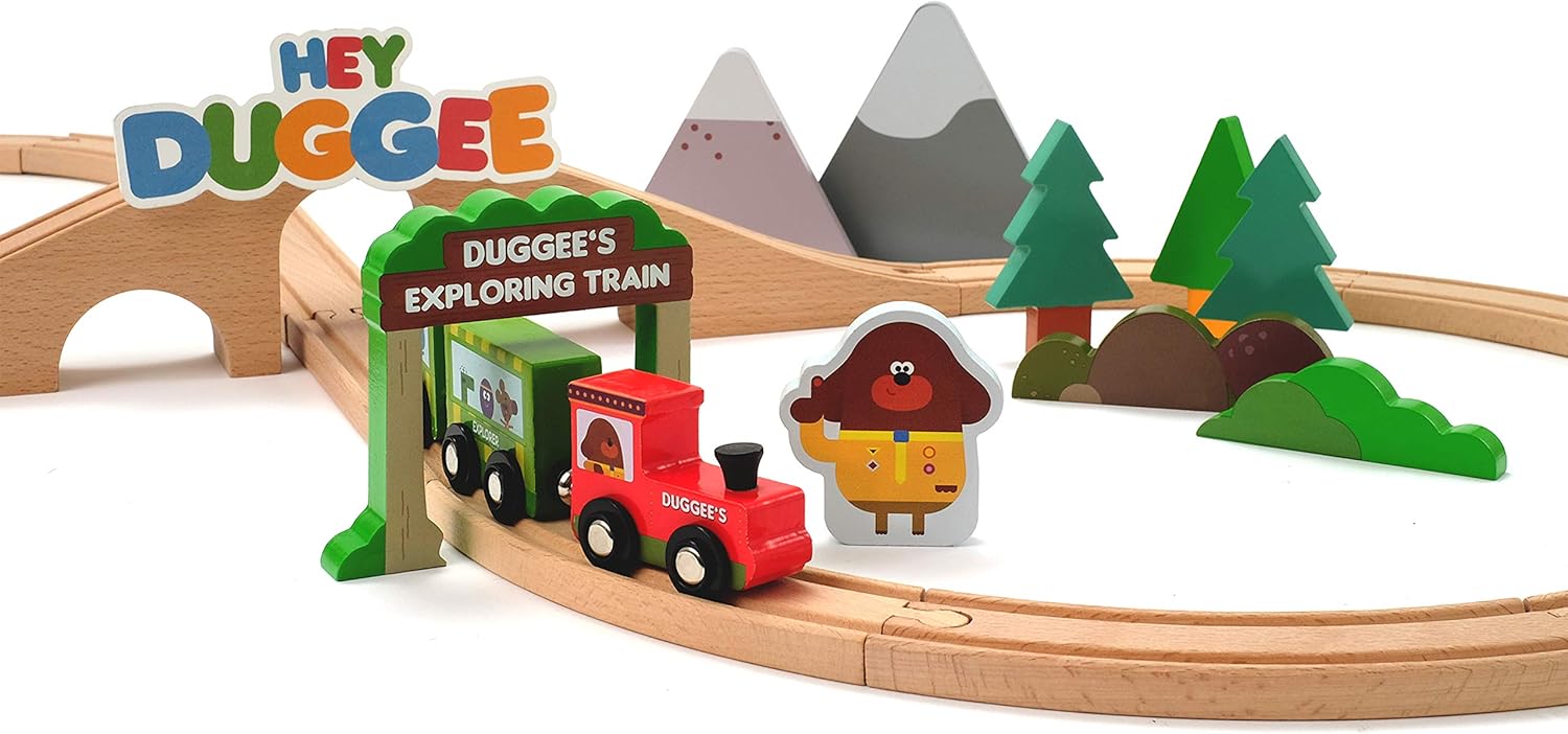 hey duggee train set