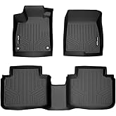 SMARTLINER Custom Fit Floor Mats 2 Row Liner Set Compatible with 2018-2022 Honda Accord