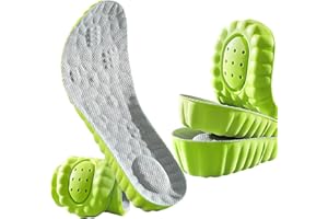 Height Increase Insoles Memory Foam Shoe Insoles for Men and Women,Comfort Heel Lift Insoles,Breathable,Shock Absorption,Cush