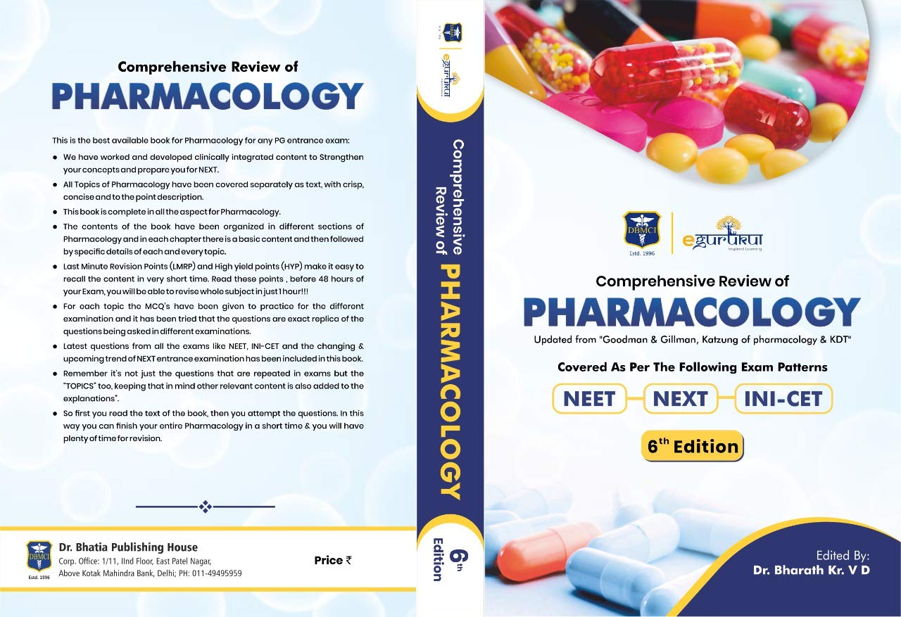 PHARMACOLOGY COMPLETE BY DBMCI