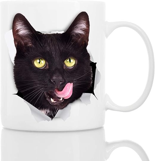 Geburtstagskatze Schwarz Und Weiss Grusskarte Von Zoel Redbubble