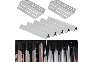 Tombili Flavorizer Bars Heat Deflectors Replacement Parts for Weber Genesis 300 Series E310 E320 E330 EP310 EP320 EP330 S310 S330 Grills, 17.5 inch Heat Plate Shield Repair Kit Weber 7620 7622