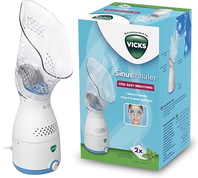 Vicks VH200 Sinus Inhaler with Adjustable Steam Control & Oil Pads