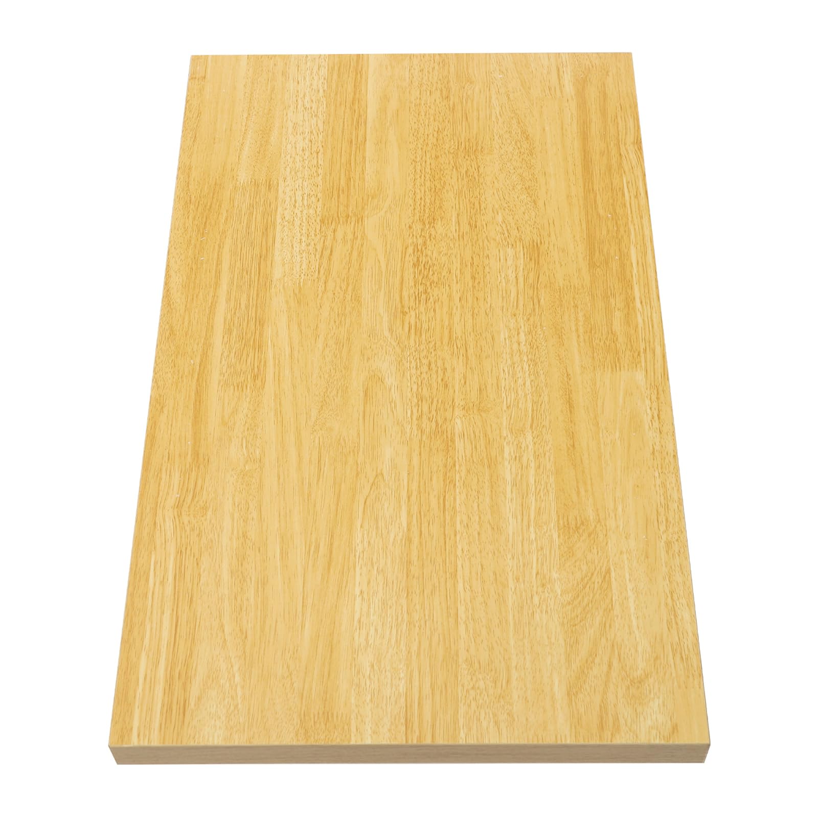 Photo 1 of 30 L x 18 W in Wood Table Top, 1.4 in Thick Butcher Block Countertop, Natural Wood Butcher Block Table Top for DIY Washer Dryer/Island/Kitchen/Workbench, Optional Base Leg Units