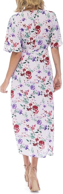 bobeau orna wrap dress