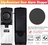 Fuers 2 Pack Door Stop Alarm Portable Wedge Security Stopper 125dB Siren view 5